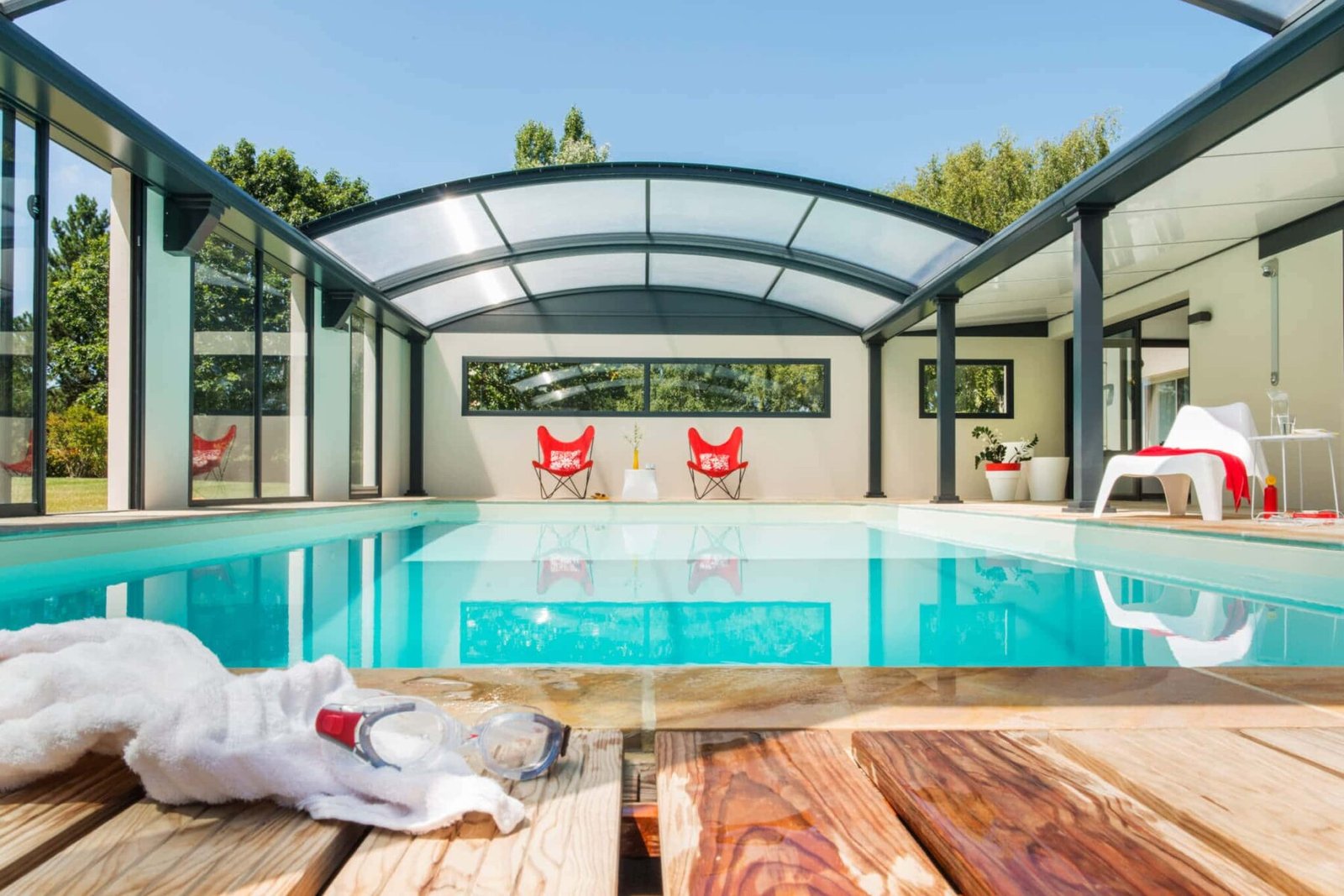 Abri de piscine concept alu normandie