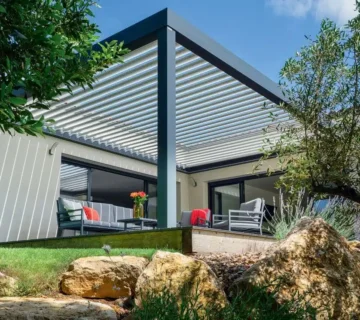 Pergola lames orientables