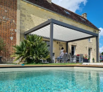 Pergola lames orientales