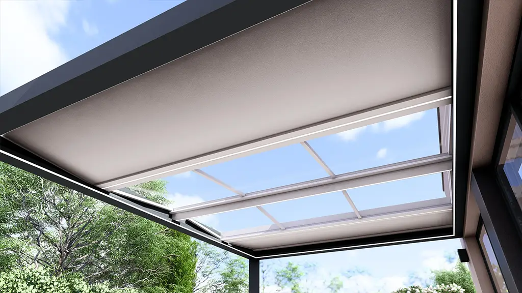 PERGOLA toiture mixte