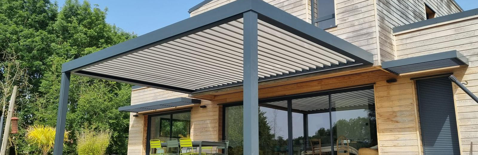 Pergola lames orientales