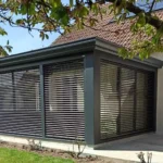 Véranda occultation de façade