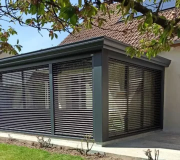 Véranda occultation de façade