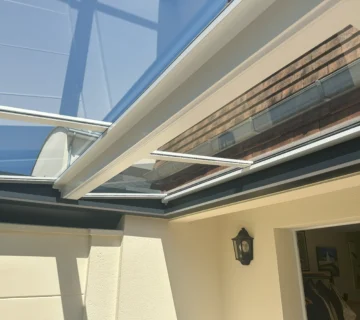 Pergola toiture vitrée