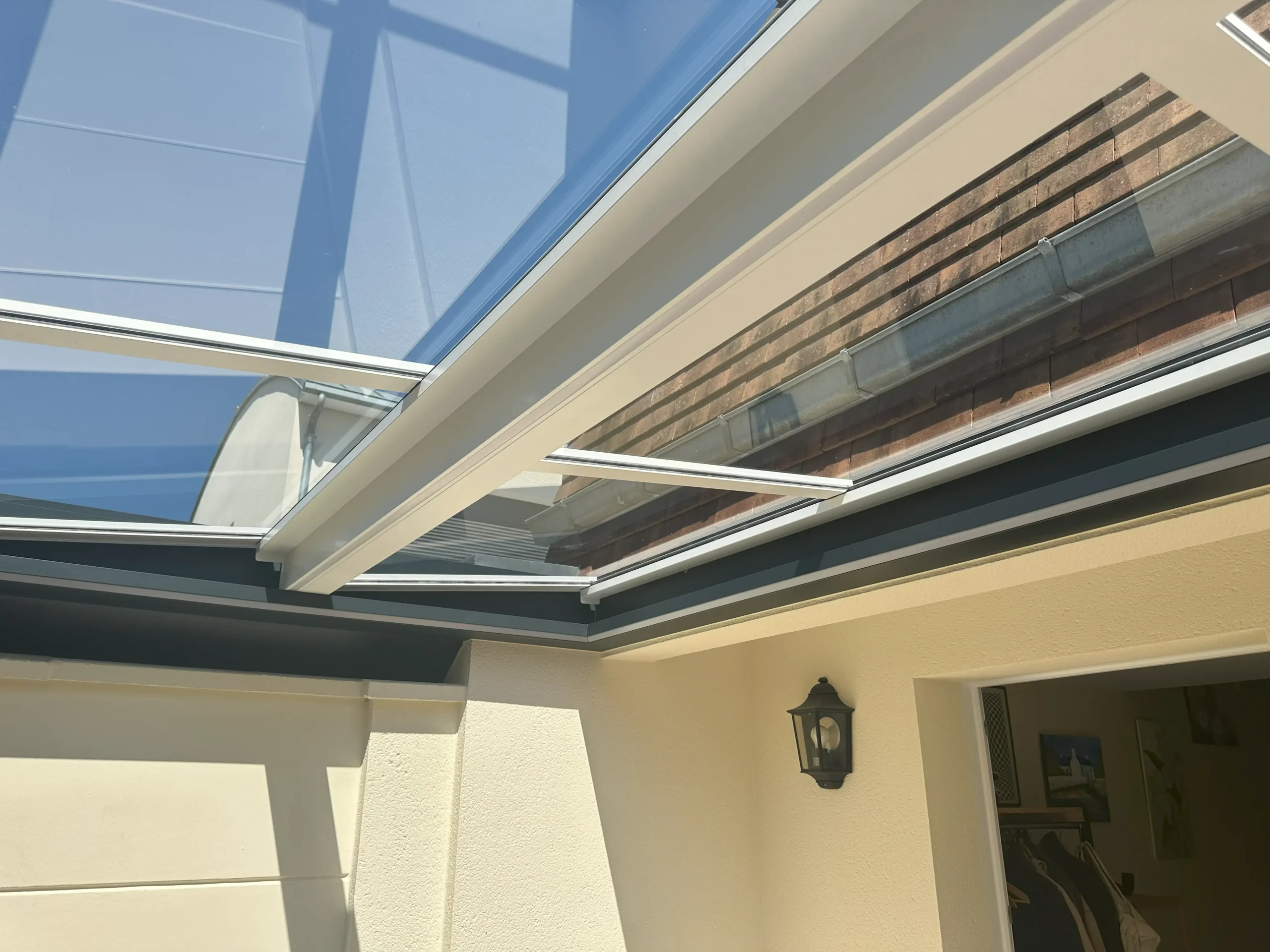 Pergola toiture vitrée