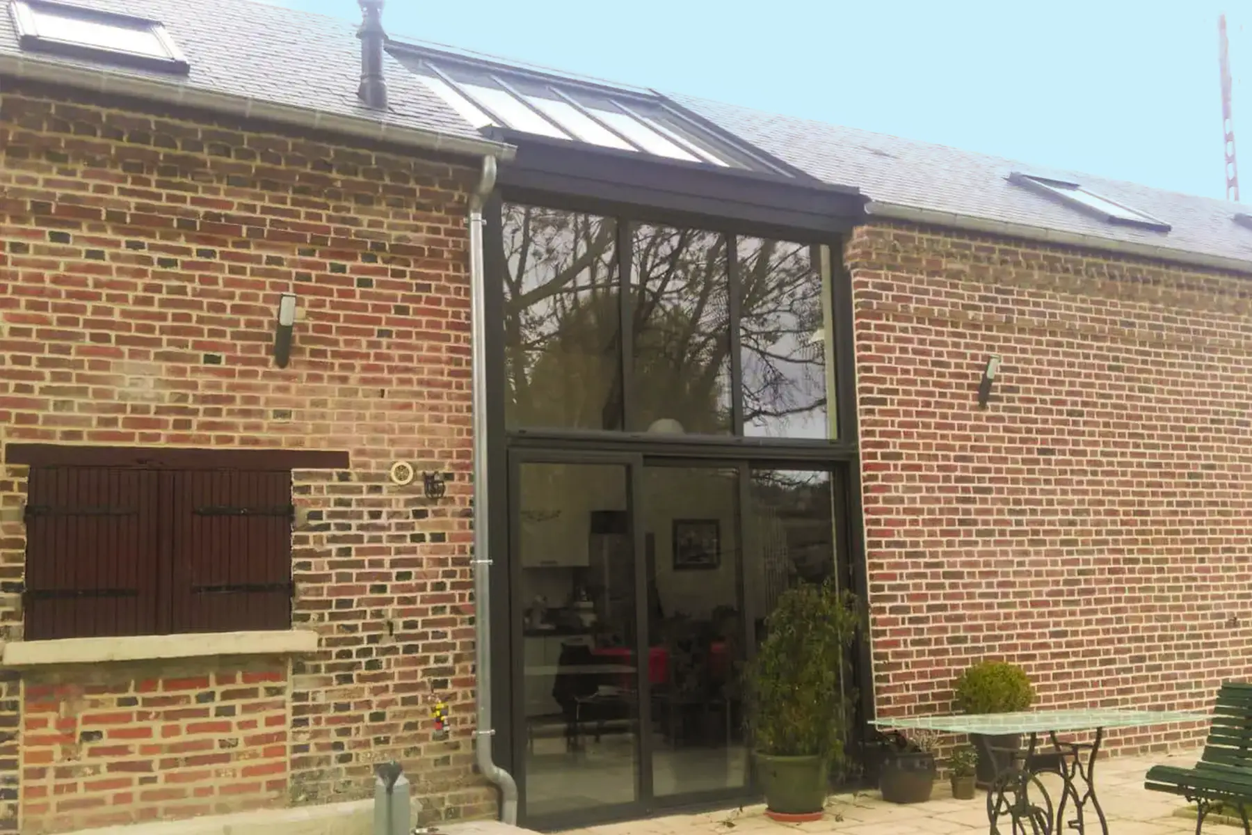 Véranda homéa toiture